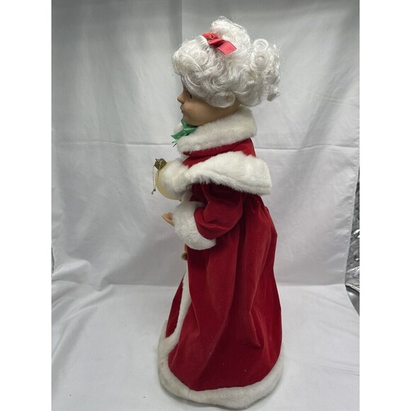 Vintage Christmas Animated Mrs.Claus  Sound 15” Motion Not Working - Picture 8 of 16